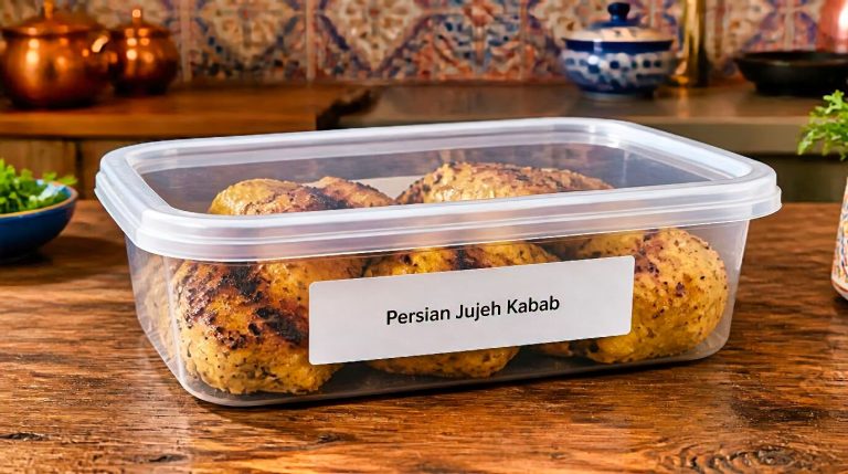 Persian Jujeh Kabab Recipe Storage Tips