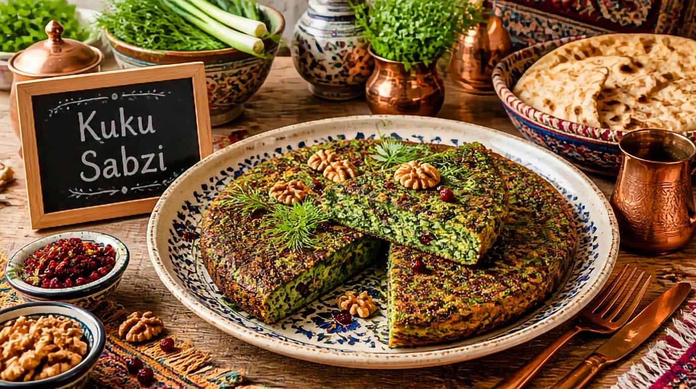 Persian Kuku Sabzi Recipe