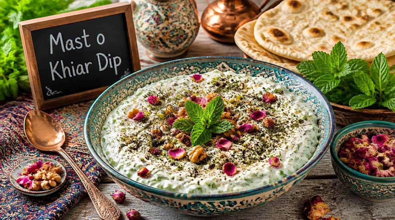 Persian Mast o Khiar Dip
