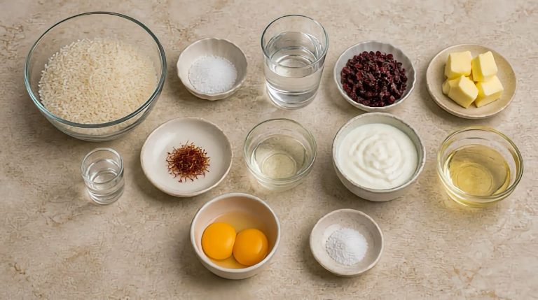 Persian Tachin Recipe Ingredients