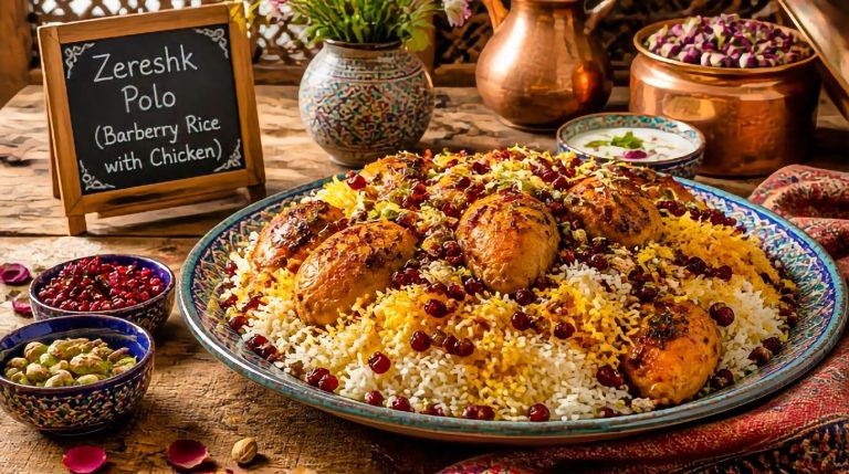 Persian Zereshk Polo Recipe