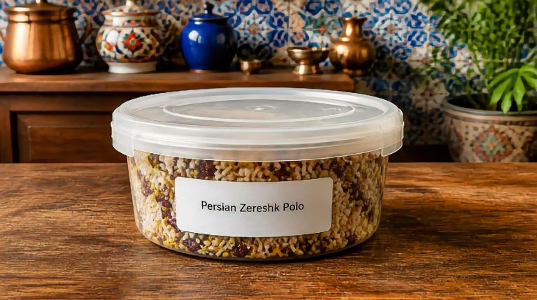 Persian Zereshk Polo Recipe Storage Tips