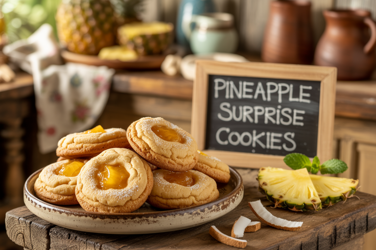 Pineapple Surprise Cookies