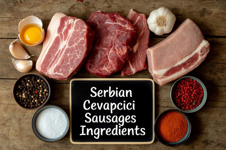 Serbian Cevapcici Sausages Recipe Ingredients