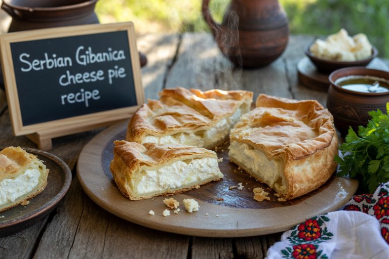 Serbian Gibanica Cheese Pie Recipe