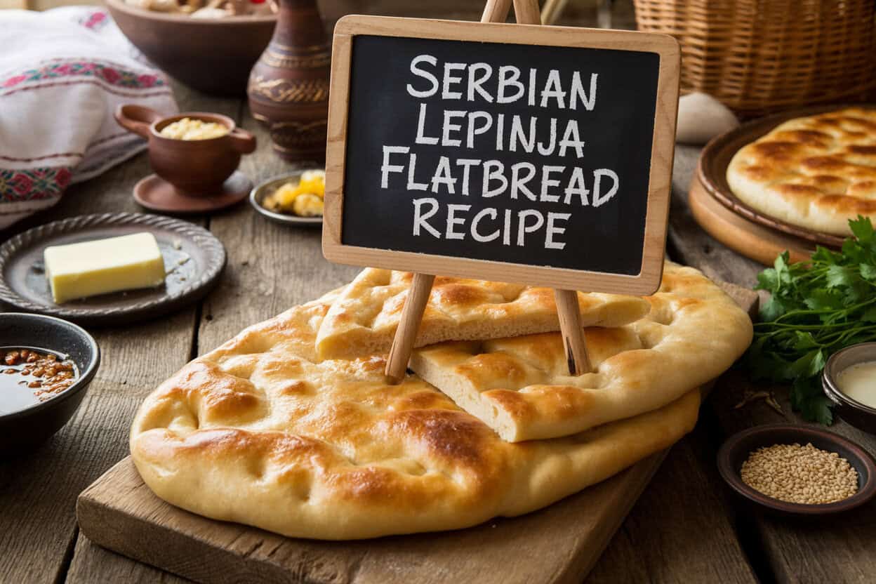 Serbian Lepinja Flatbread Recipe