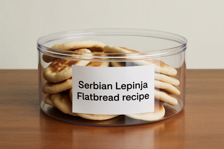 Serbian Lepinja Flatbread Recipe Storage Tips