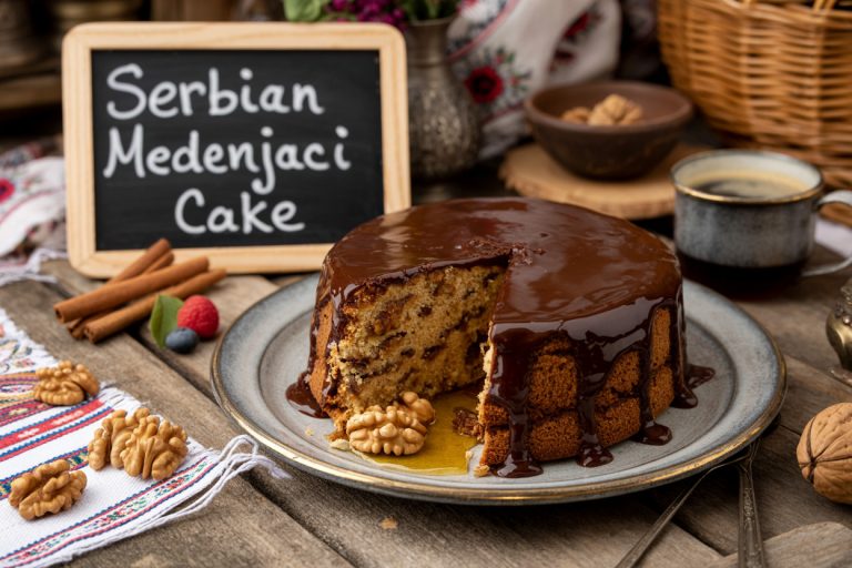 Serbian Medenjaci Cake Recipe