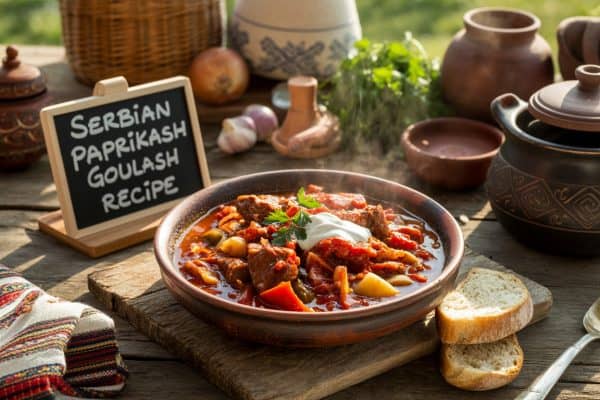 Serbian Paprikash Goulash Recipe