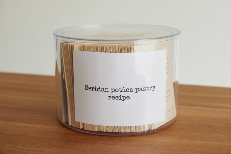 Serbian Potica Pastry Recipe Storage Tips