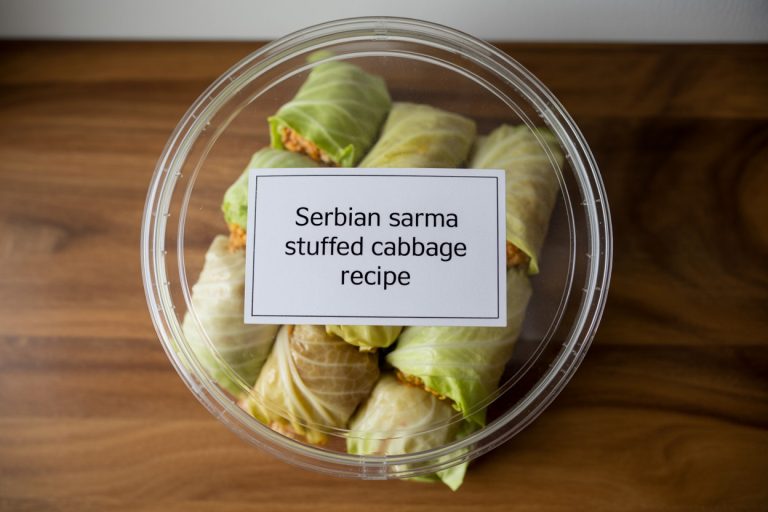 Serbian Sarma Stuffed Cabbage Recipe Storage Tips