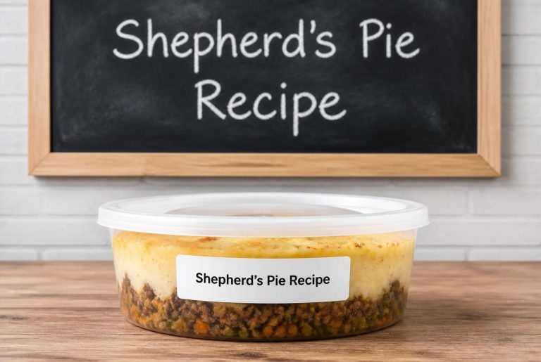 Shepherd's Pie Recipe Storage Tips