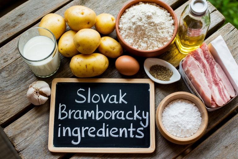 Slovak Bramboracky Recipe Ingredients