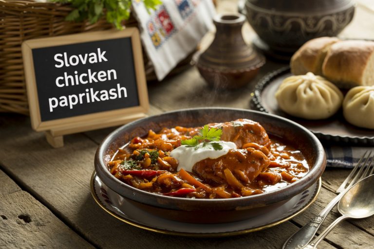 Slovak Chicken Paprikash Recipe