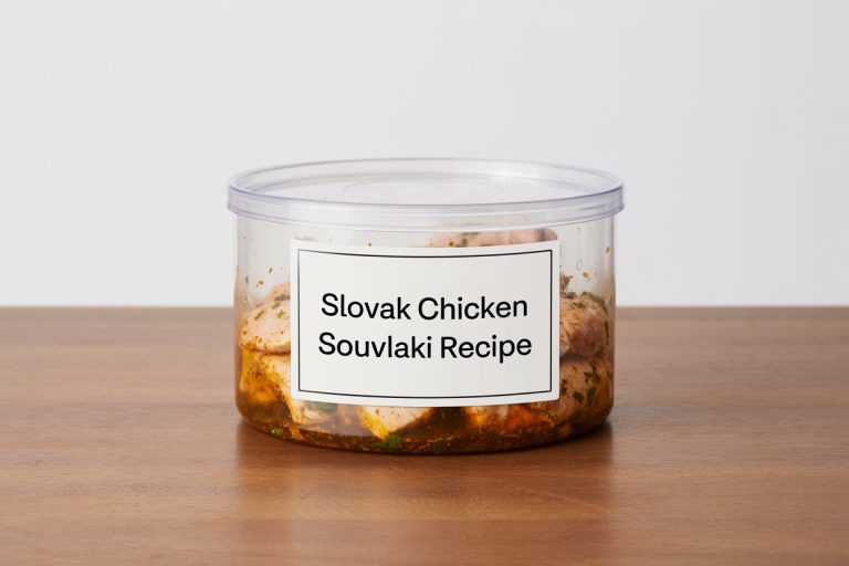 Slovak Chicken Souvlaki Recipe Storage Tips