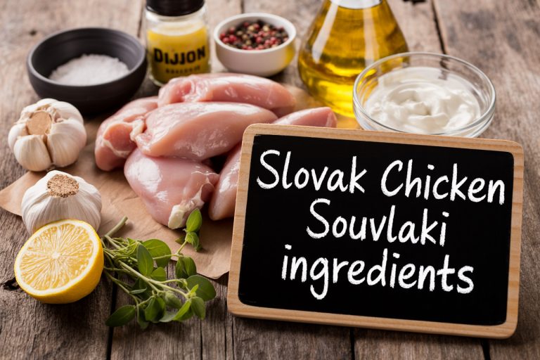 Slovak Chicken Souvlaki Recipe Ingredients