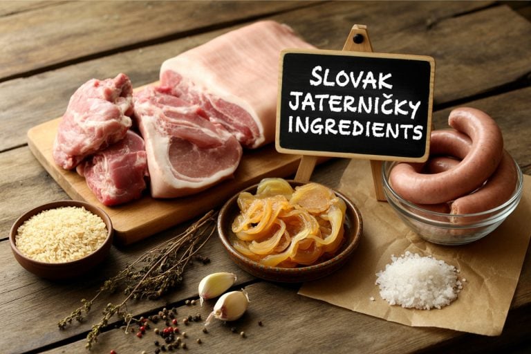 Slovak Jaterničky Recipe Ingredients