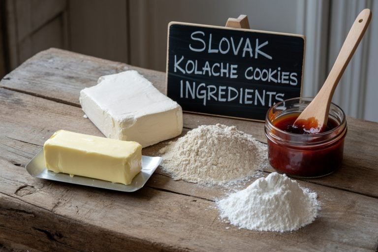 Slovak Kolache Cookies Recipe Ingredients