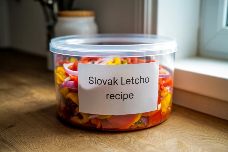 Slovak Letcho Recipe