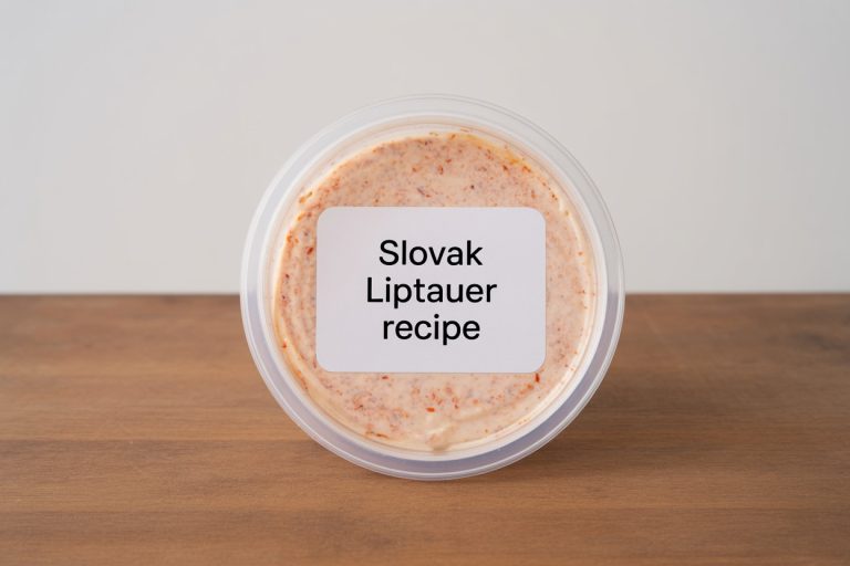 Slovak Liptauer Recipe Storage Tips