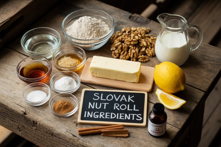Slovak Nut Roll Recipe Ingredients
