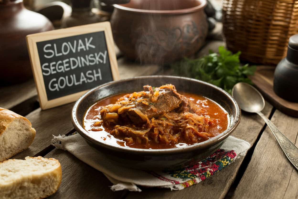 Slovak Segedinsky Goulash Recipe