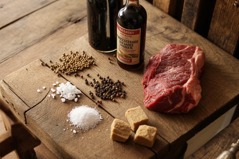 South African Biltong Recipe Ingredients
