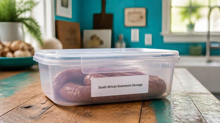 Boerewors Sausage Recipe Storage Tips