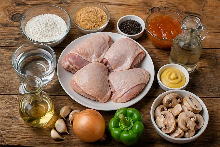 South African Chicken Curry Ingredients