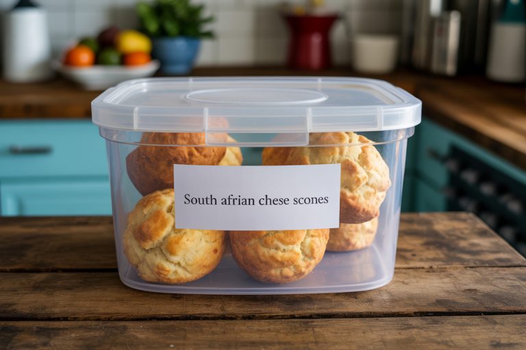 South African Cheese Scones Recipe Storage Tips