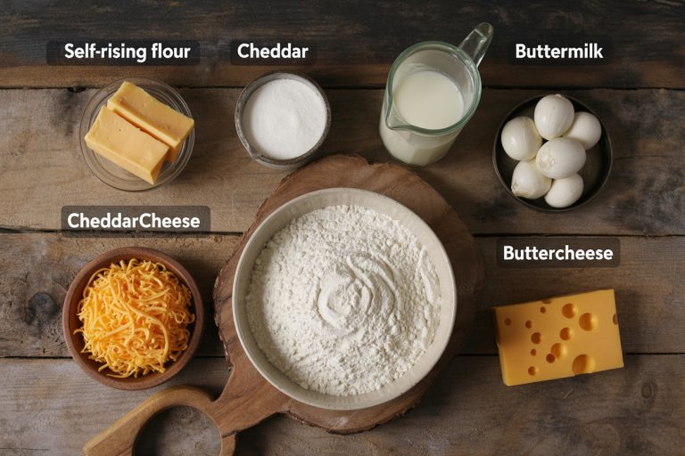 South African Cheese Scones Recipe Ingredients