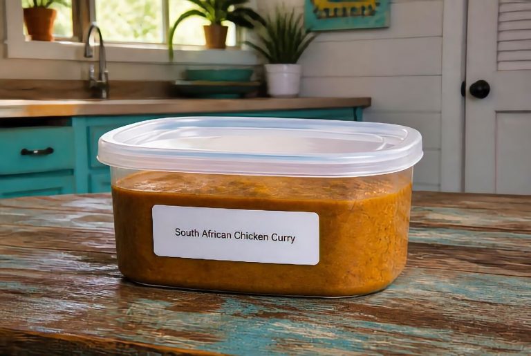 South African Chicken Curry Storage Tips