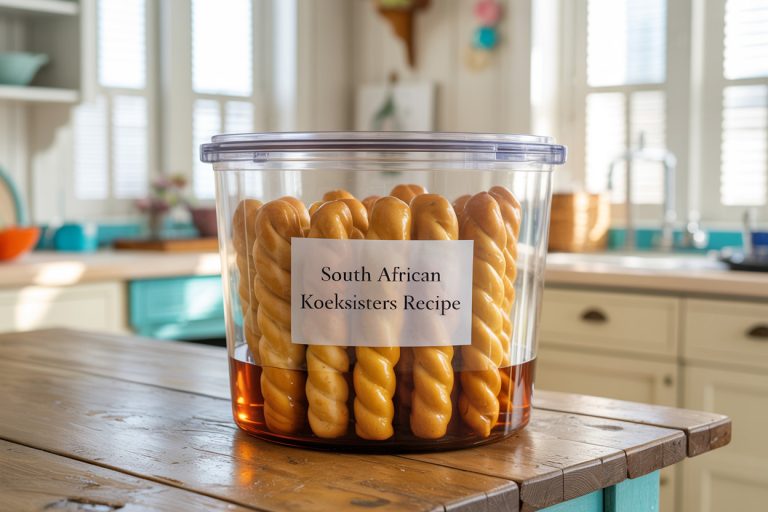 South African Koeksisters Recipe Storage TIps