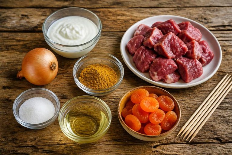 South African Lamb Sosaties Ingredients