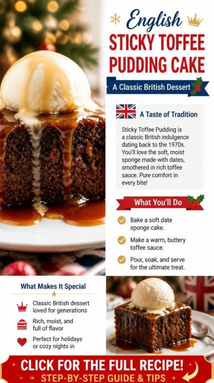 Sticky Toffee Pudding Cake Recipe