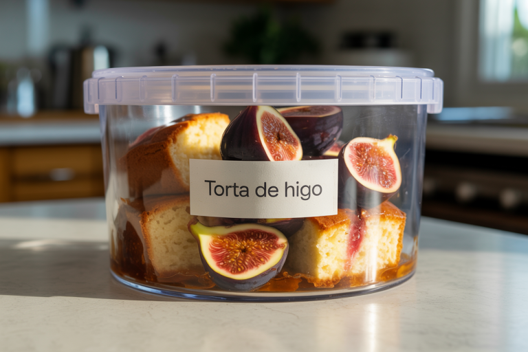 Torta de Higo Recipe Storage TIps