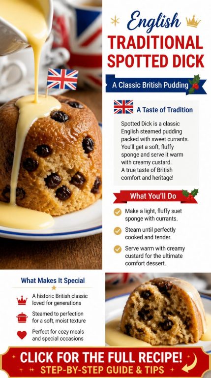 Traditional Spotted Dick Recipe