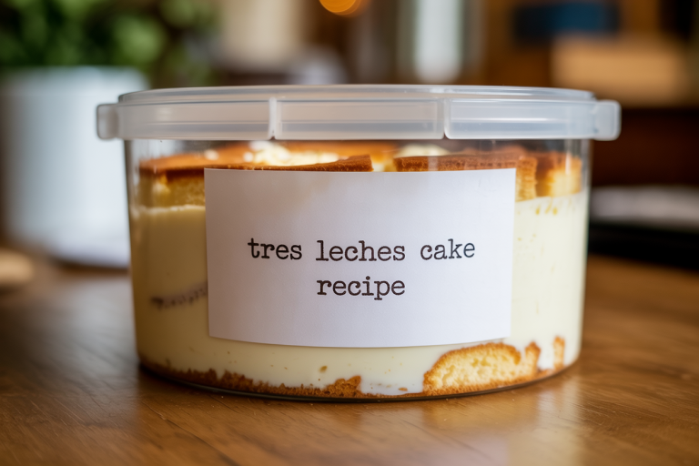 Tres Leches Cake Recipe Storage TIps
