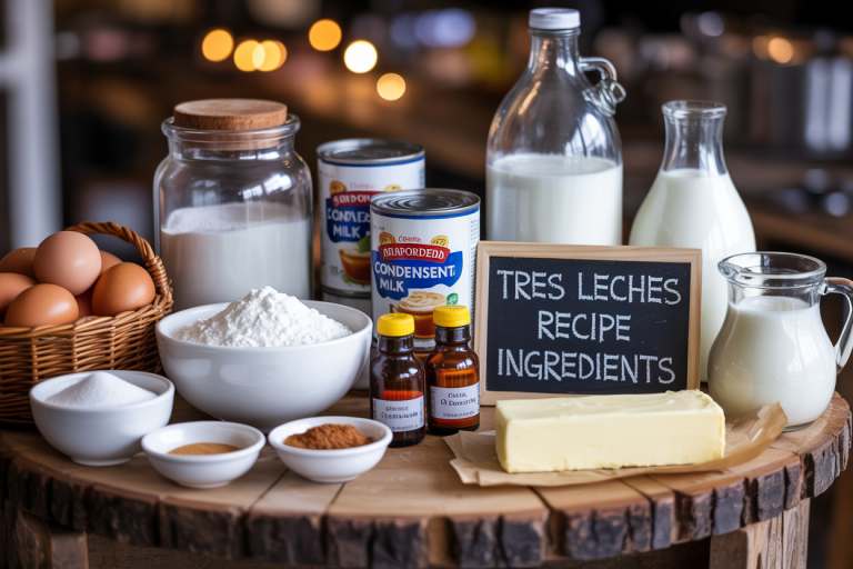 Tres Leches Cake Recipe Ingredients