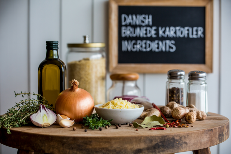 Vegetarian Danish Karbonader Ingredients