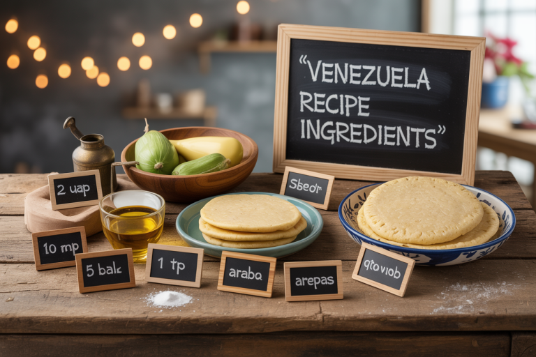 Venezuela Arepas Recipe Ingredients
