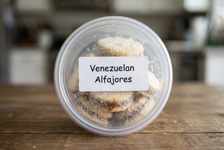 Venezuelan Alfajores Storage