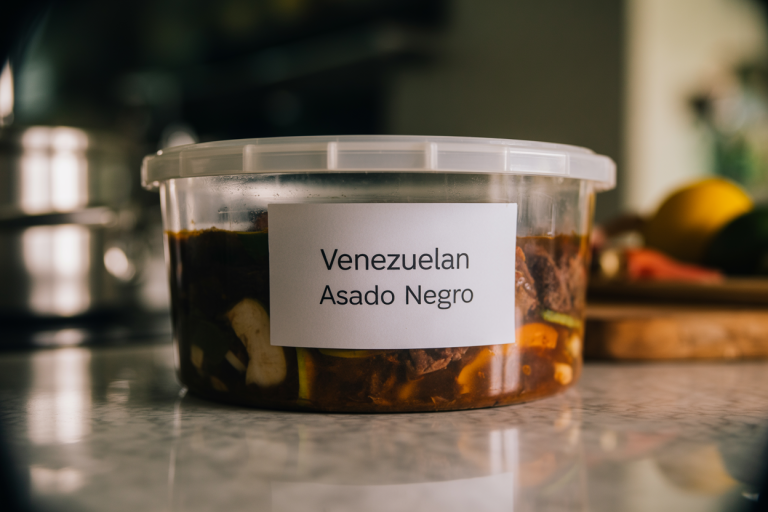 Venezuelan Asado Negro Storage Tips
