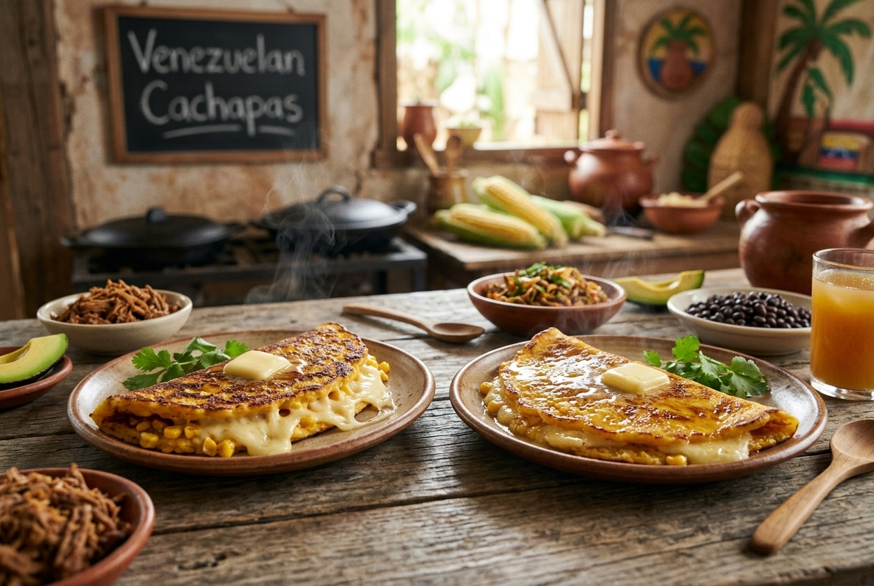 Venezuelan Cachapas