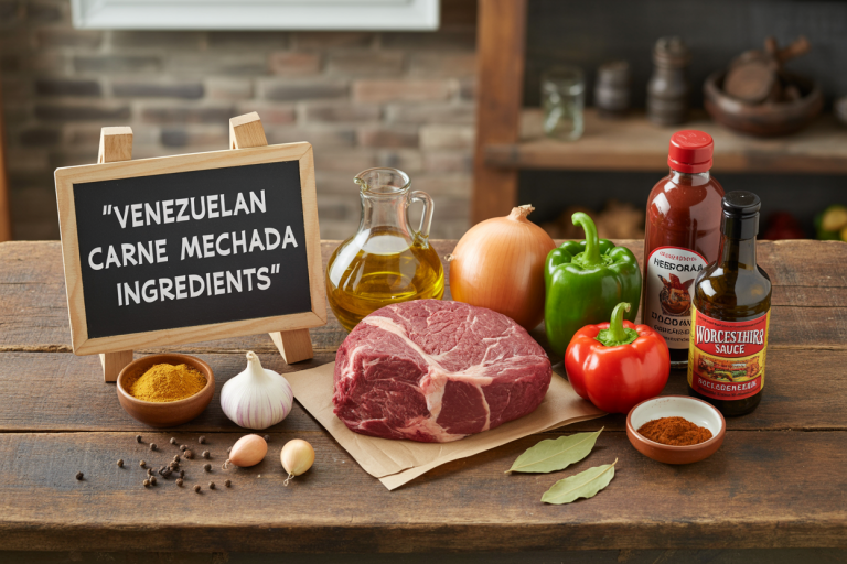 Venezuelan Carne Mechada Ingredients