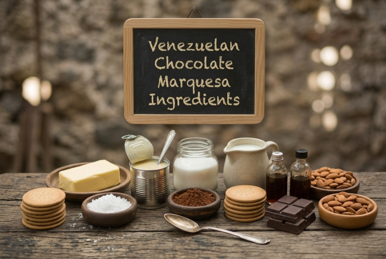Venezuelan Chocolate Marquesa Ingredients