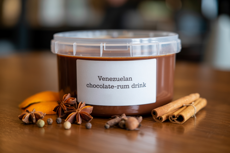 Venezuelan Chocolate-Rum Drink Storage TIps