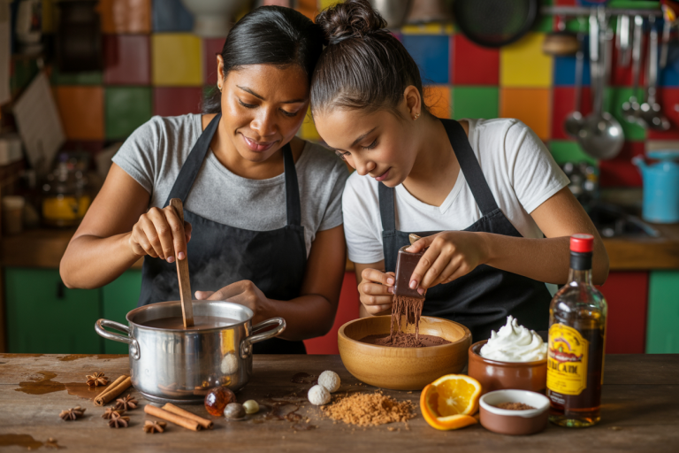 Venezuelan Chocolate-Rum Drink Cooking TIps