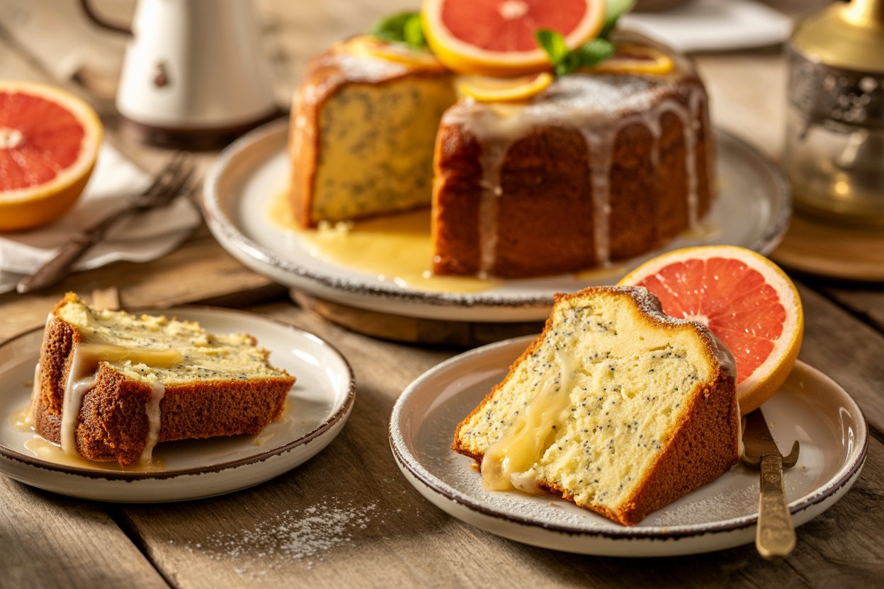 Venezuelan Grapefruit Pound Cake