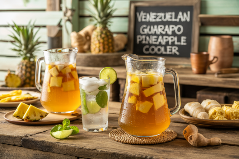 Venezuelan Guarapo Pineapple Cooler